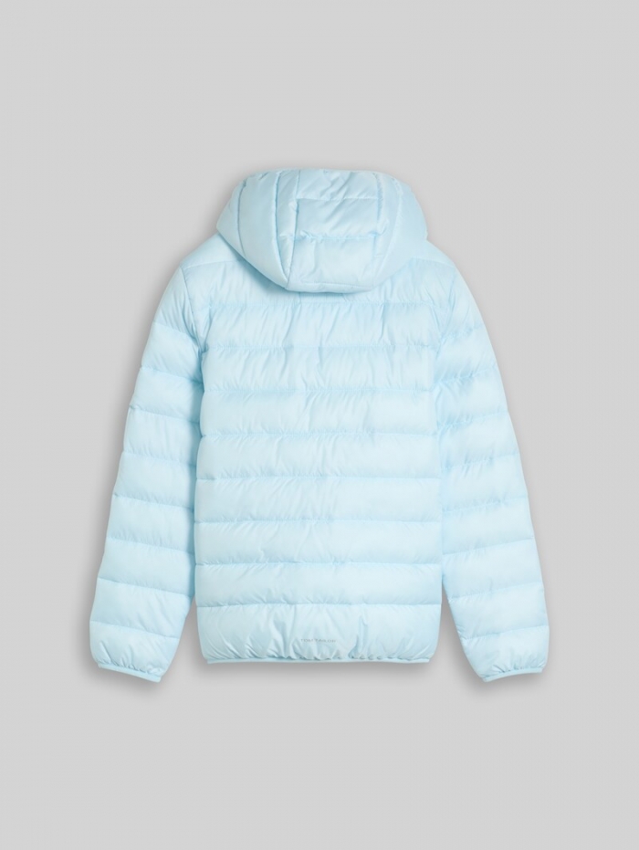 Tom Tailor Lightweight Steppjacke mit Kapuze - New Breeze Blue Tom Tailor Lightweight Steppjacke mit Kapuze - New Breeze Blue