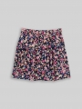 Tom Tailor Mini-Rock mit Blumenmuster - Blue Multicolor Flower Print Tom Tailor Mini-Rock mit Blumenmuster - Blue Multicolor Flower Print