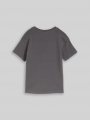 Tom Tailor Oversize T-Shirt mit Print - Dark Urban Grey Tom Tailor Oversize T-Shirt mit Print - Dark Urban Grey