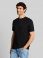Tom Tailor T-Shirt aus Baumwolle - Black Tom Tailor T-Shirt aus Baumwolle - Black