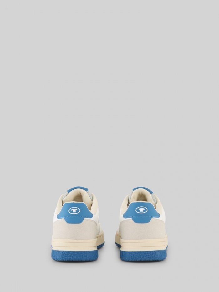Tom Tailor Sneaker mit Colour-Blocking - White-blue
