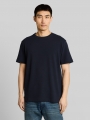 Tom Tailor T-Shirt aus Baumwolle - Sky Captain Blue Ottoman Tom Tailor T-Shirt aus Baumwolle - Sky Captain Blue Ottoman