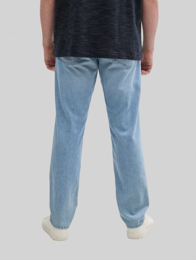 Tom Tailor Plus Size - TTPLUS REGULAR Jeans - Used Bleached Blue Denim Tom Tailor Plus Size - TTPLUS REGULAR Jeans - Used Bleached Blue Denim