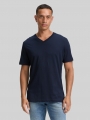 Tom Tailor T-Shirts mit V-Ausschnitt im 2er-Pack - Sky Captain Blue Tom Tailor T-Shirts mit V-Ausschnitt im 2er-Pack - Sky Captain Blue
