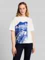 Tom Tailor T-Shirt mit Print - Whisper White Tom Tailor T-Shirt mit Print - Whisper White