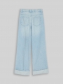 Tom Tailor Wide Leg Jeans mit Turn-up - Bleached Blue Denim Tom Tailor Wide Leg Jeans mit Turn-up - Bleached Blue Denim