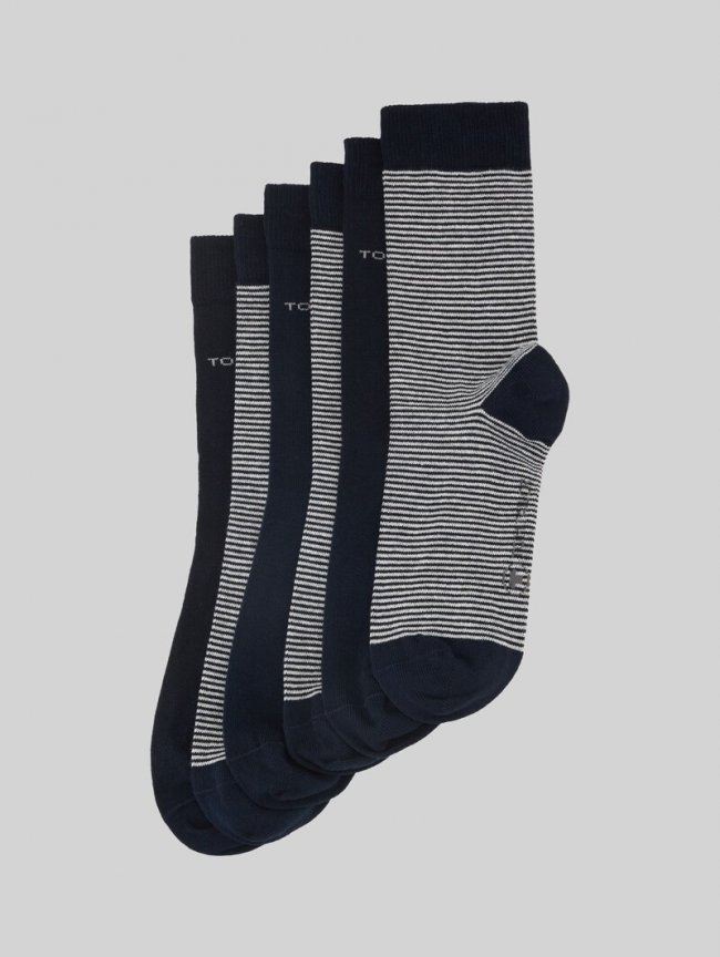 Tom Tailor Socken im 6er-Pack - Dark Navy Tom Tailor Socken im 6er-Pack - Dark Navy
