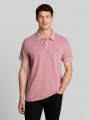 Tom Tailor Piqué Poloshirt mit Logo-Print - Dusty Rose Tom Tailor Piqué Poloshirt mit Logo-Print - Dusty Rose