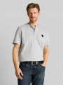Tom Tailor Henley T-Shirt in Melange-Optik - White Navy Inject Stripe Tom Tailor Henley T-Shirt in Melange-Optik - White Navy Inject Stripe