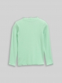Tom Tailor Langarmshirt mit Rippstruktur - Light Garden Green Tom Tailor Langarmshirt mit Rippstruktur - Light Garden Green