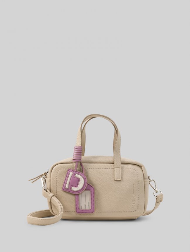 Tom Tailor TTIRIDA Handtasche mit Anhänger - Beige / Beige Tom Tailor TTIRIDA Handtasche mit Anhänger - Beige / Beige