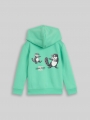 Tom Tailor Hoodie Sweatjacke mit Rückenprint - Leafy Green Tom Tailor Hoodie Sweatjacke mit Rückenprint - Leafy Green