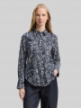 Tom Tailor Hemdbluse mit Muster - Navy Abstract Dot Design Tom Tailor Hemdbluse mit Muster - Navy Abstract Dot Design