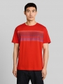 Tom Tailor T-Shirt mit Print auf der Brust - Orange Red Tom Tailor T-Shirt mit Print auf der Brust - Orange Red
