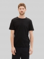 Tom Tailor T-Shirts aus Baumwolle im 4er-Pack - Black