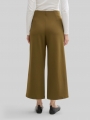 Tom Tailor High Waist Culotte Hose - Golden Olive Green Tom Tailor High Waist Culotte Hose - Golden Olive Green