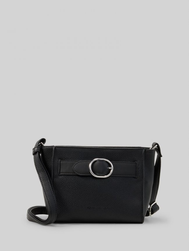 Tom Tailor TTELIORA S Umhängetasche mit Gürteldetail - Schwarz / Black Tom Tailor TTELIORA S Umhängetasche mit Gürteldetail - Schwarz / Black