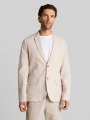 Tom Tailor Sakko mit Leinenanteil - Cashew Beige Chambray Tom Tailor Sakko mit Leinenanteil - Cashew Beige Chambray