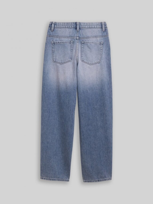 Tom Tailor Relaxed Skater Jeans - Tinted Blue Denim Tom Tailor Relaxed Skater Jeans - Tinted Blue Denim
