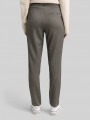 Tom Tailor Loose Slim Jacquard Hose mit Kordelzug - Black Beige Wave Structure Tom Tailor Loose Slim Jacquard Hose mit Kordelzug - Black Beige Wave Structure