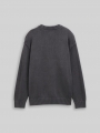 Tom Tailor Oversize Strickpullover im Used Look - Coal Grey Tom Tailor Oversize Strickpullover im Used Look - Coal Grey