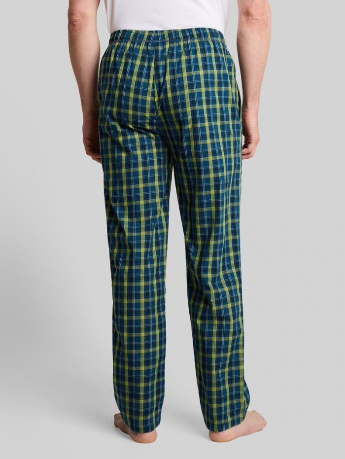 Tom Tailor Pyjama-Hose aus Baumwolle - Blue-medium-check