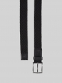 Tom Tailor TTJAMIE Elastischer Flechtgürtel mit eckiger Dornschließe - Black Uni Tom Tailor TTJAMIE Elastischer Flechtgürtel mit eckiger Dornschließe - Black Uni