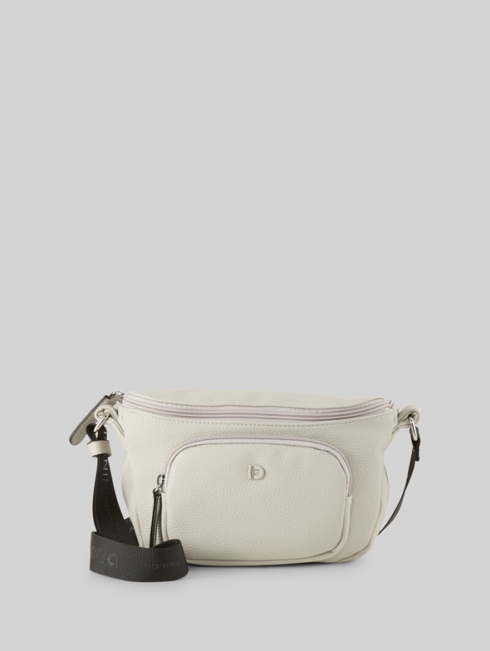 Tom Tailor TTFARA M Umhängetasche aus Lederimitat - Light Grey Tom Tailor TTFARA M Umhängetasche aus Lederimitat - Light Grey