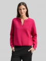 Tom Tailor Scuba Sweatshirt mit Strasssteinen - Dark Pink Tom Tailor Scuba Sweatshirt mit Strasssteinen - Dark Pink