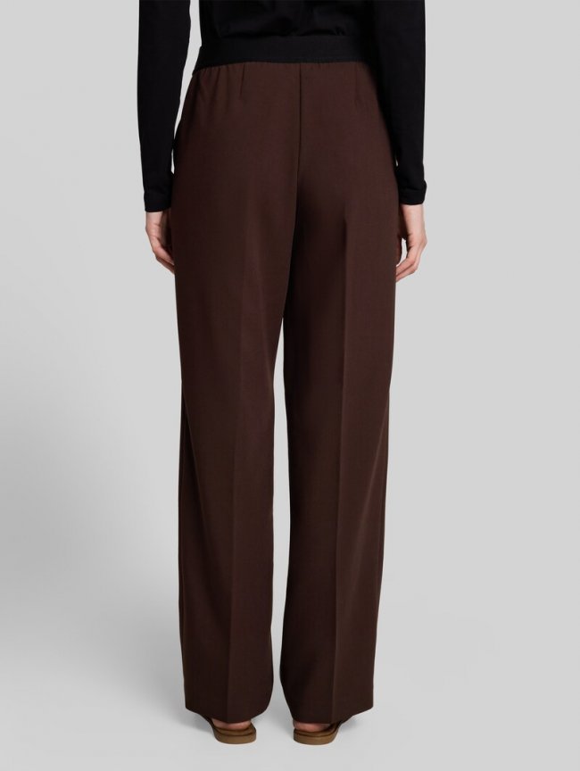 Tom Tailor Straight Hose mit Bügelfalte - Java Dark Brown Tom Tailor Straight Hose mit Bügelfalte - Java Dark Brown