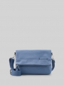 Tom Tailor TTVESNA M Umhängetasche mit Überschlag - Mid Blue