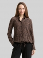 Tom Tailor Bluse mit Muster - Irregular Beige Graphic Design Tom Tailor Bluse mit Muster - Irregular Beige Graphic Design