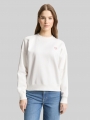 Tom Tailor Sweatshirt mit Herz-Detail - Off White Tom Tailor Sweatshirt mit Herz-Detail - Off White