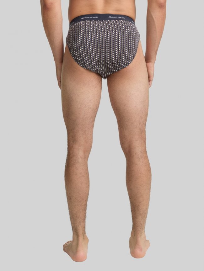 Tom Tailor Slips im 2er-Pack - Blue-medium-allover Tom Tailor Slips im 2er-Pack - Blue-medium-allover