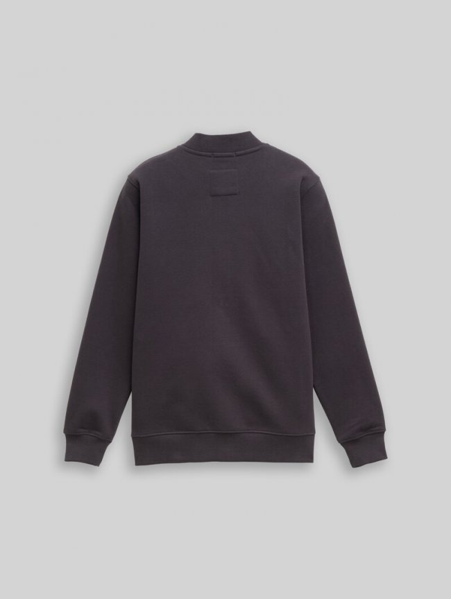 Tom Tailor College Sweatjacke - Coal Grey Tom Tailor College Sweatjacke - Coal Grey
