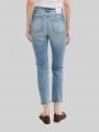 Tom Tailor TTLOTTE SLIM STRAIGHT Jeans mit High Waist - Used Mid Stone Blue Denim Tom Tailor TTLOTTE SLIM STRAIGHT Jeans mit High Waist - Used Mid Stone Blue Denim