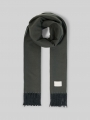 Tom Tailor Wendeschal mit Fransen - Darkest Olive Tom Tailor Wendeschal mit Fransen - Darkest Olive
