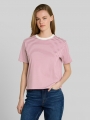 Tom Tailor Boxy Fit T-Shirt - Mauve White Stripe Tom Tailor Boxy Fit T-Shirt - Mauve White Stripe