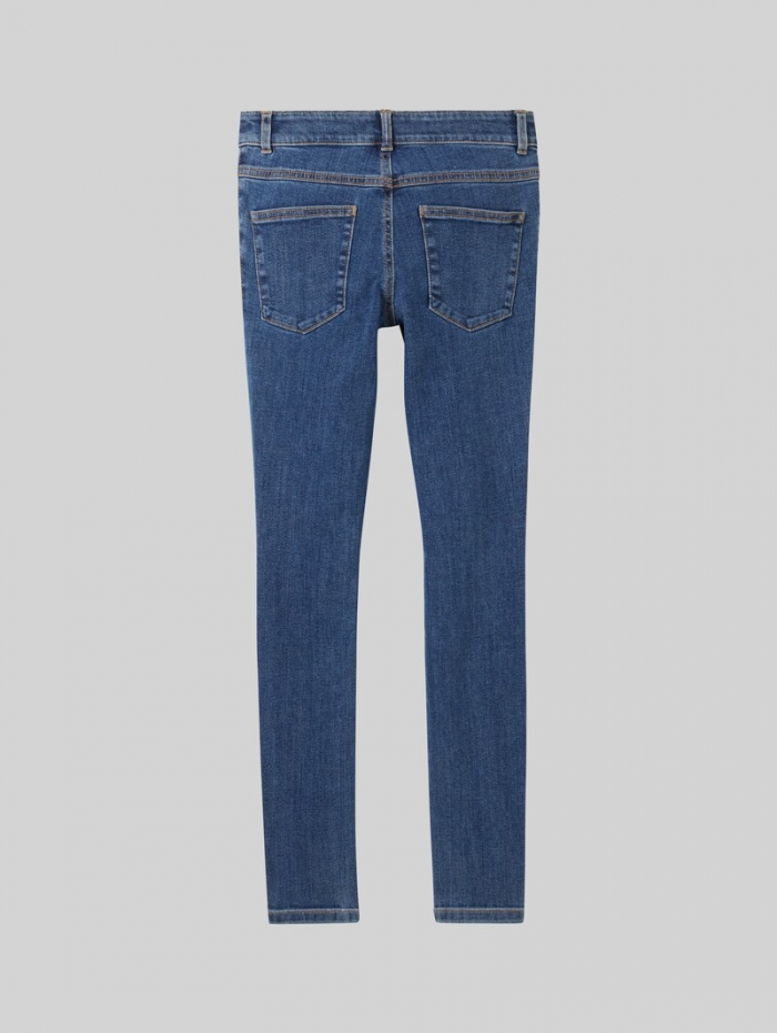 Tom Tailor Lissie Skinny Jeans - Used Mid Stone Blue Denim