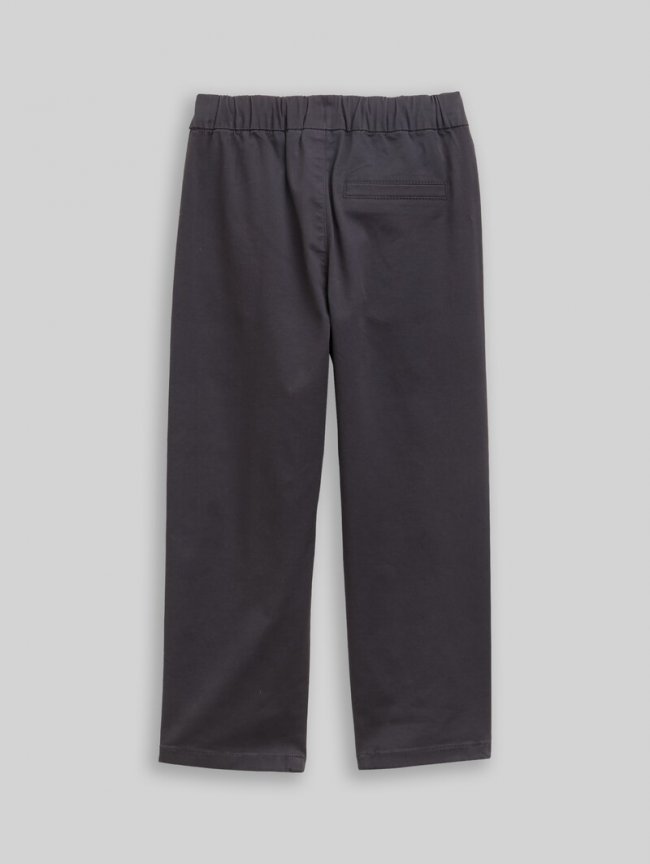 Tom Tailor Loose Fit Chino Hose - Coal Grey Tom Tailor Loose Fit Chino Hose - Coal Grey