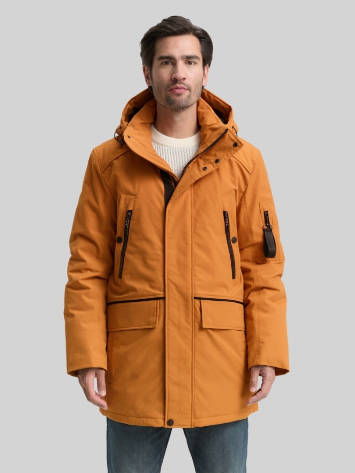 Tom Tailor Arctic Parka mit abnehmbarer Kapuze - Peanut Butter Brown Tom Tailor Arctic Parka mit abnehmbarer Kapuze - Peanut Butter Brown