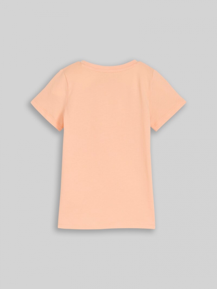 Tom Tailor T-Shirt mit Print - Peach Bloom Tom Tailor T-Shirt mit Print - Peach Bloom