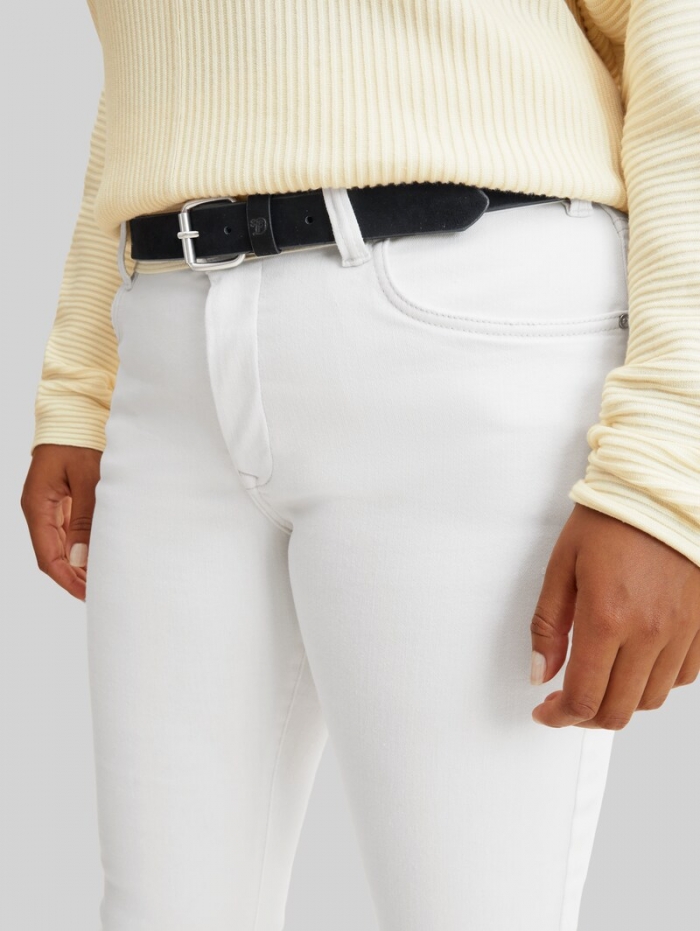 Tom Tailor TTDDOLLY Plus Size - Velourledergürtel mit eckiger Roll-Dornschließe - Black Uni Tom Tailor TTDDOLLY Plus Size - Velourledergürtel mit eckiger Roll-Dornschließe - Black Uni