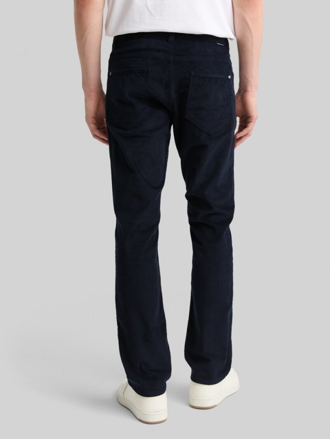 Tom Tailor TTMARVIN STRAIGHT Cordhose - Sky Captain Blue Tom Tailor TTMARVIN STRAIGHT Cordhose - Sky Captain Blue