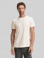 Tom Tailor Slim Fit T-Shirt mit Stretch - Gardenia White Tom Tailor Slim Fit T-Shirt mit Stretch - Gardenia White