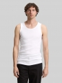 Tom Tailor Tanktops mit Rippstruktur im 2er-Pack - White