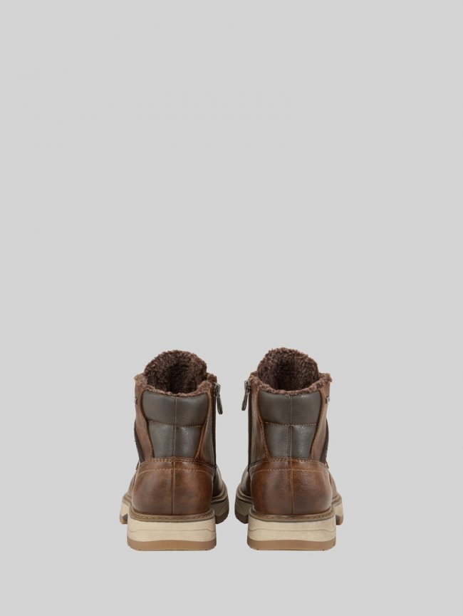 Tom Tailor Wasserdichte Schnürstiefeletten - Rust Tom Tailor Wasserdichte Schnürstiefeletten - Rust