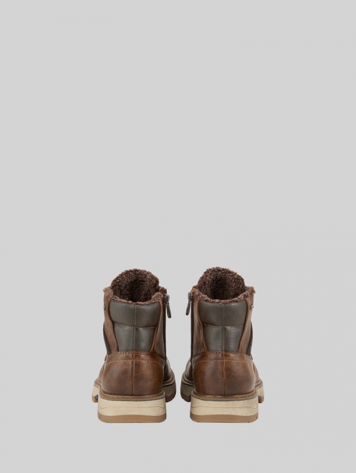 Tom Tailor Wasserdichte Schnürstiefeletten - Rust Tom Tailor Wasserdichte Schnürstiefeletten - Rust