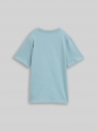 Tom Tailor T-Shirt mit Print aus Baumwolle - Light Teal Tom Tailor T-Shirt mit Print aus Baumwolle - Light Teal