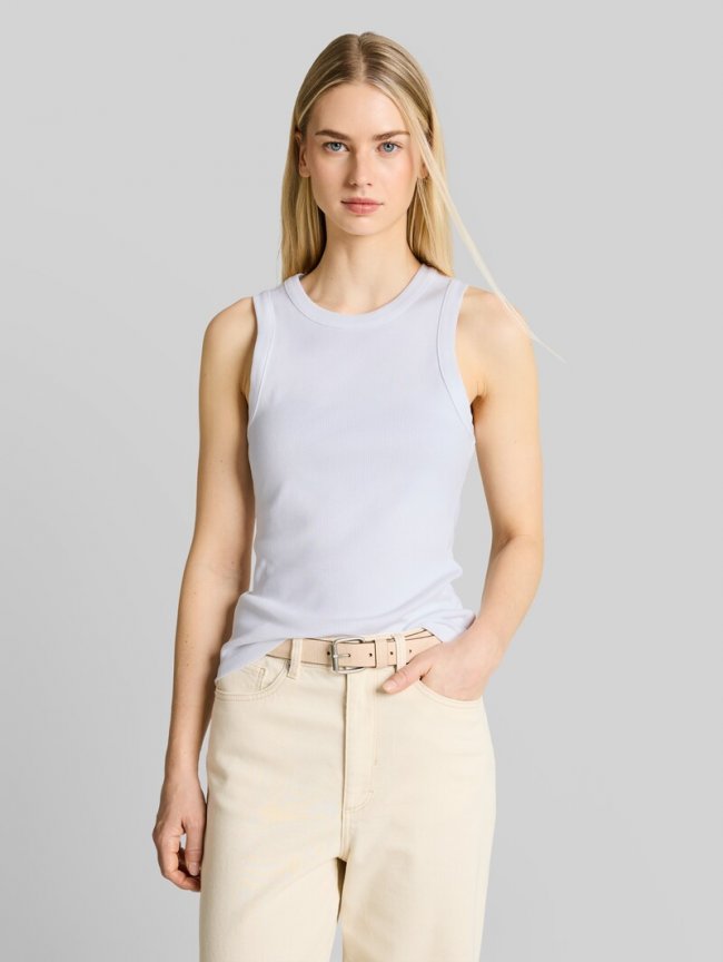 Tom Tailor Slim Fit Top im 2er-Pack - White Tom Tailor Slim Fit Top im 2er-Pack - White